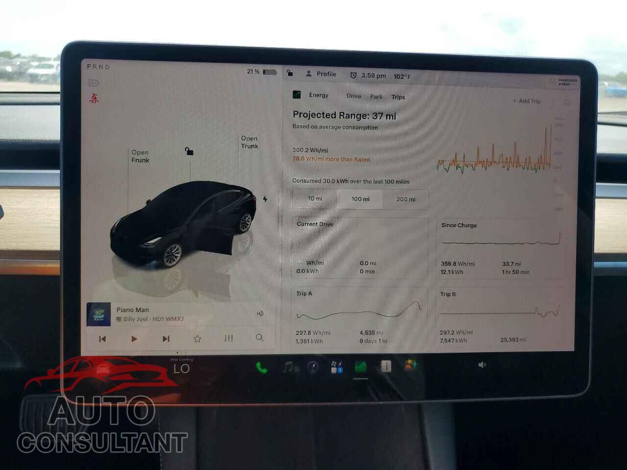 TESLA MODEL 3 2022 - 5YJ3E1EA6NF372439