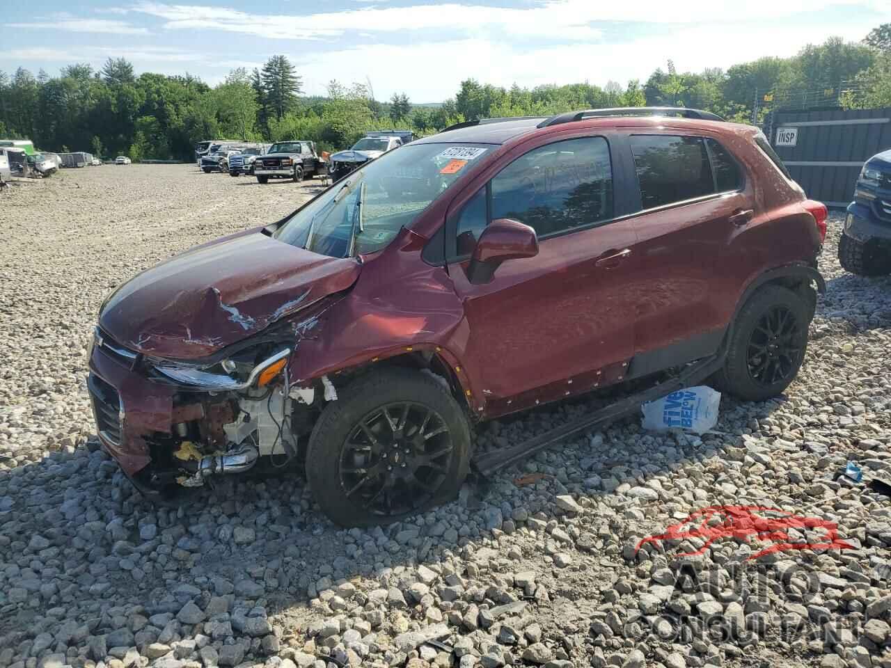 CHEVROLET TRAX 2022 - KL7CJPSM5NB517239