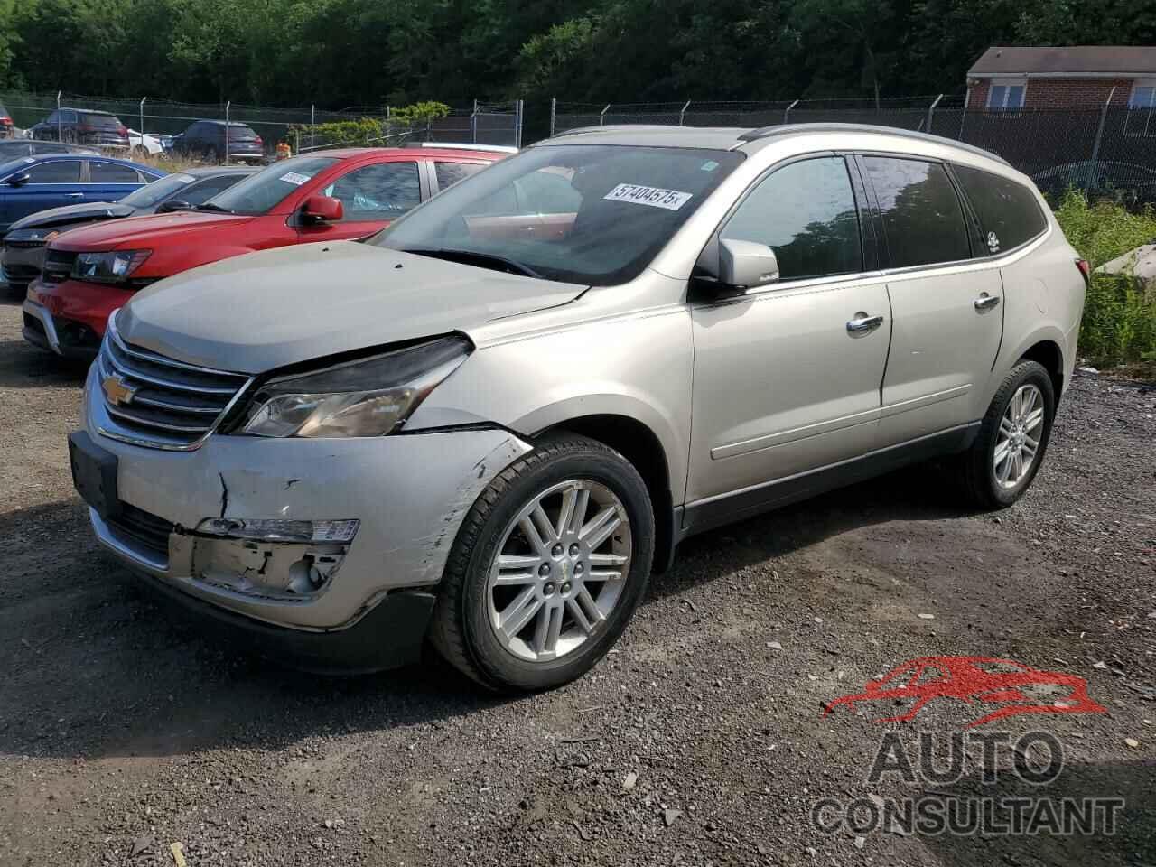 CHEVROLET TRAVERSE 2015 - 1GNKRGKD8FJ368184