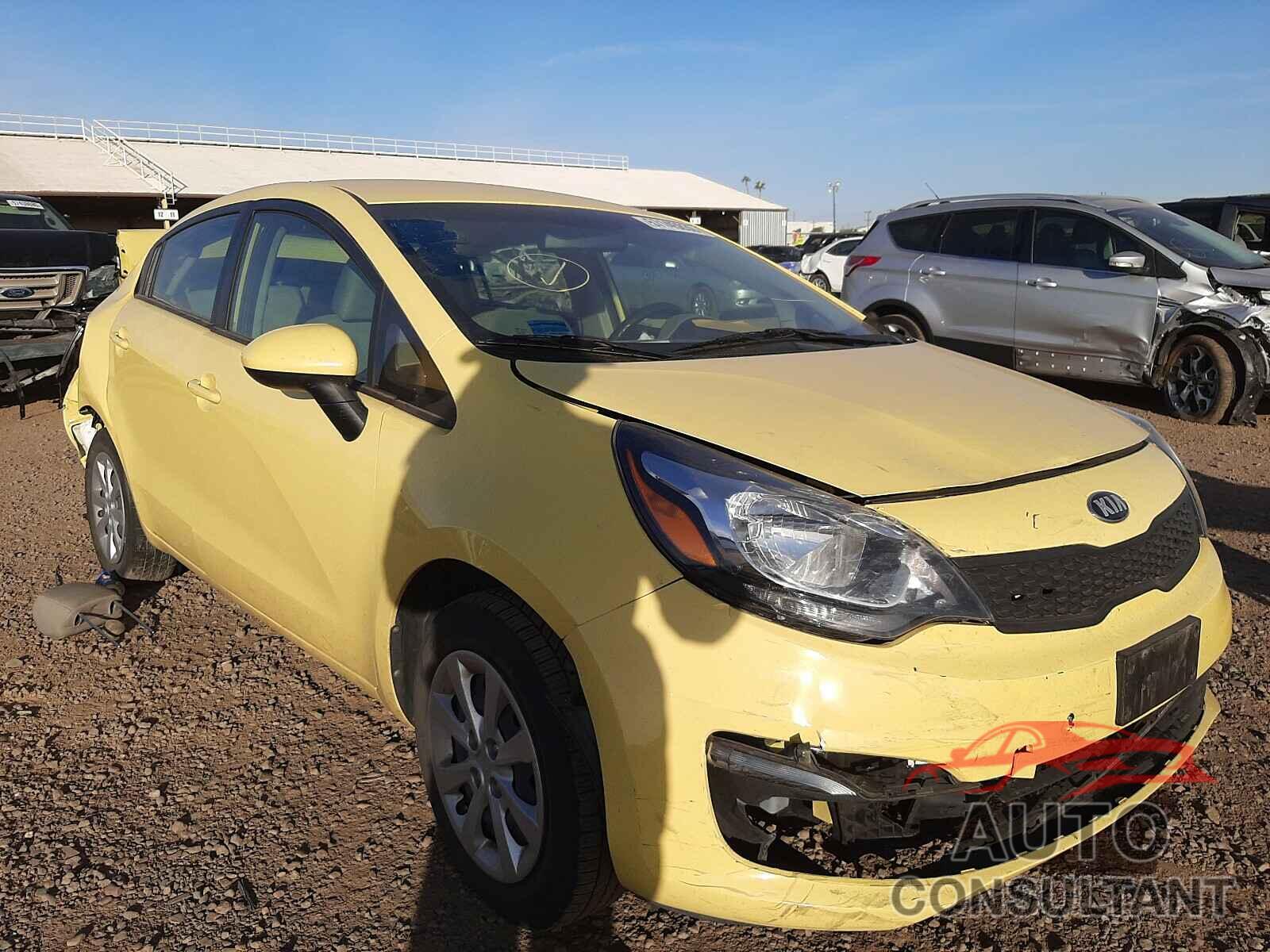 KIA RIO 2016 - KNADM4A35G6565807