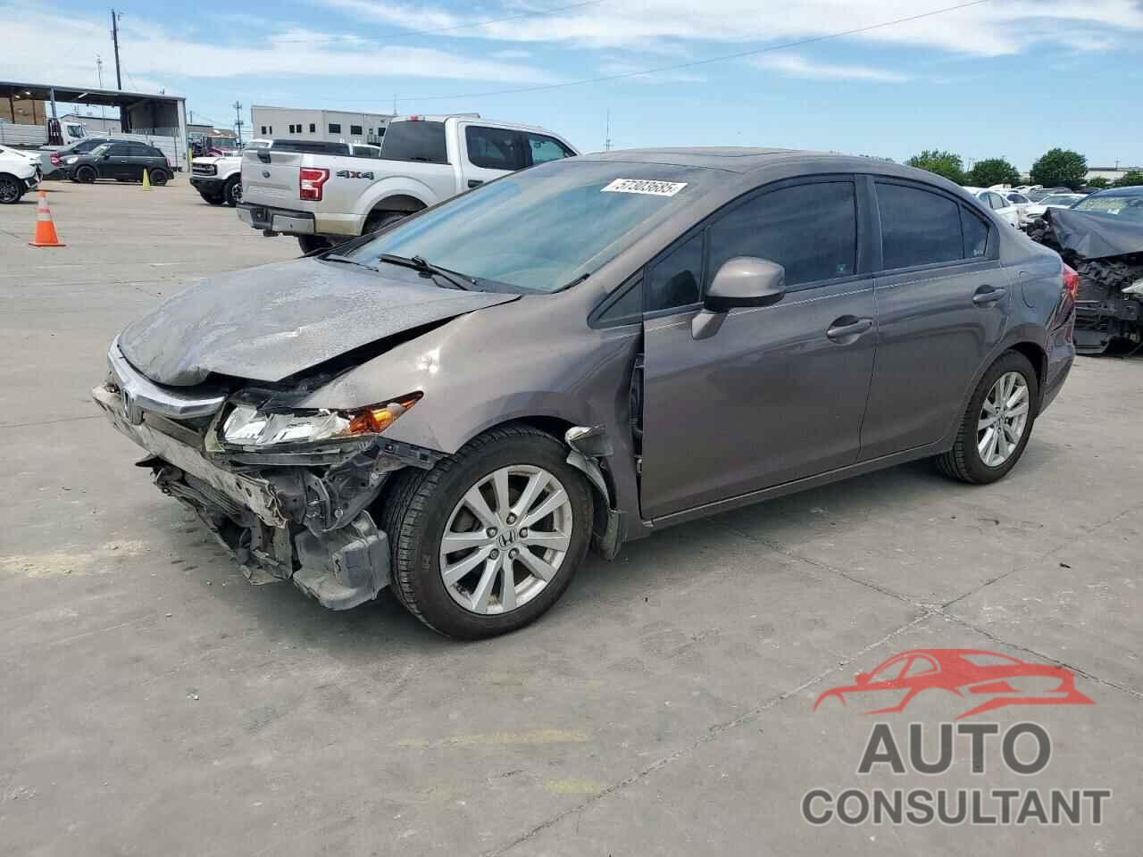 HONDA CIVIC 2012 - 2HGFB2F86CH519035