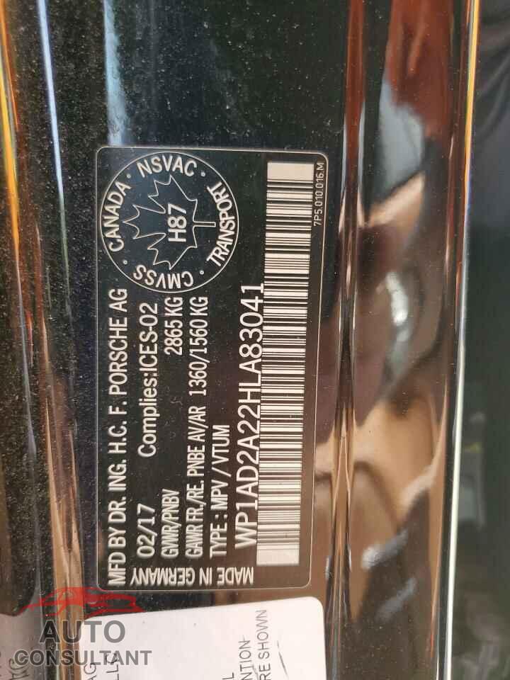 PORSCHE CAYENNE 2017 - WP1AD2A22HLA83041