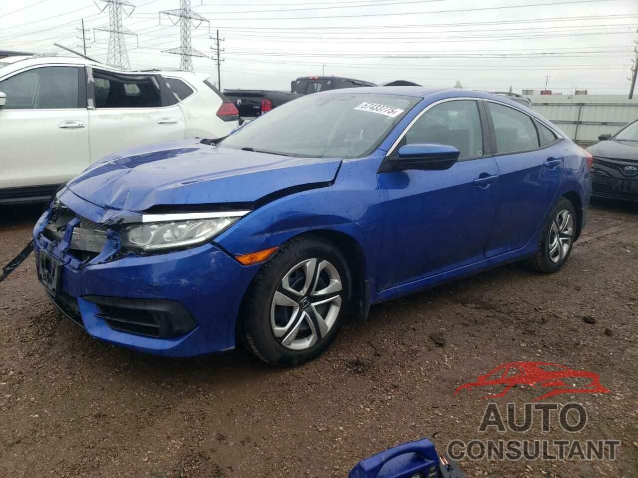 HONDA CIVIC 2016 - 2HGFC2F52GH545429