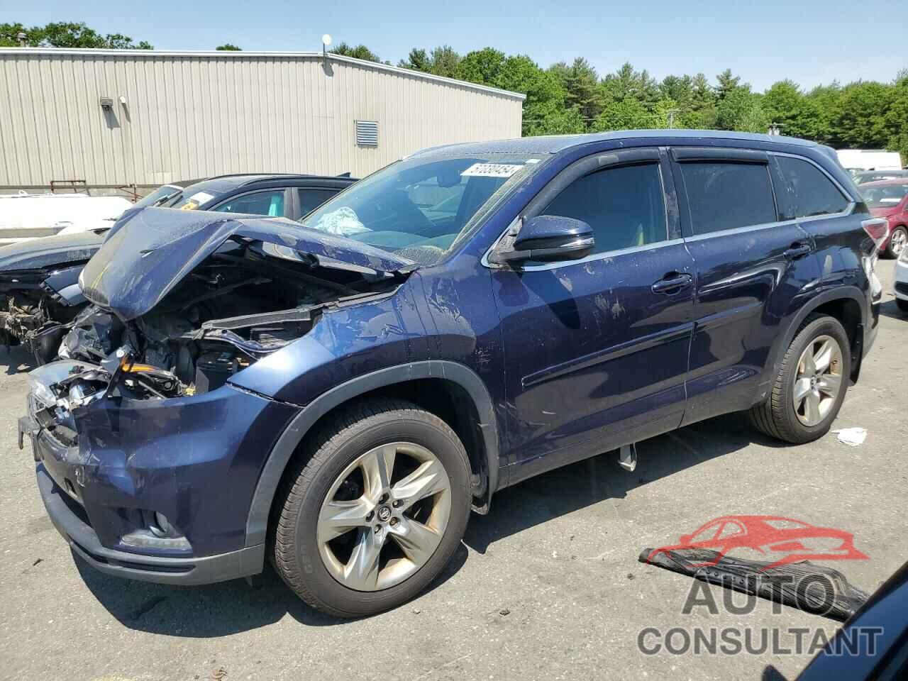 TOYOTA HIGHLANDER 2016 - 5TDDKRFH4GS312049