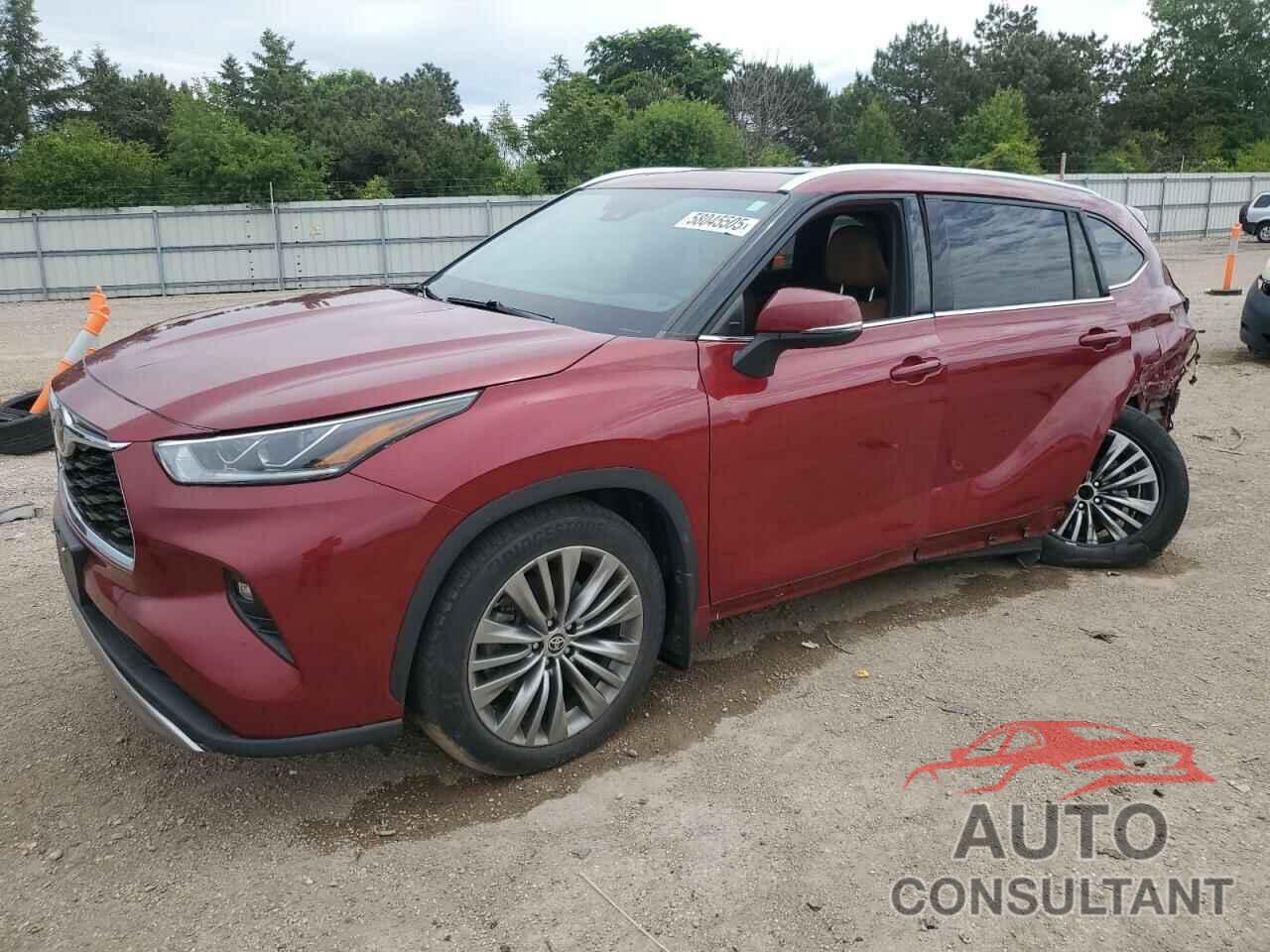 TOYOTA HIGHLANDER 2021 - 5TDFZRBH6MS102946
