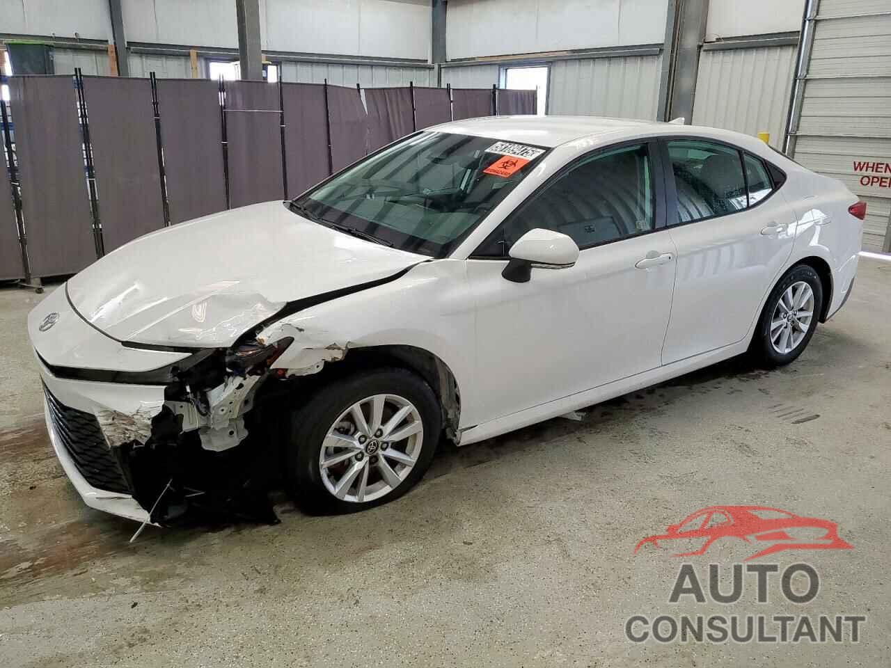 TOYOTA CAMRY 2025 - 4T1DAACK4SU536040