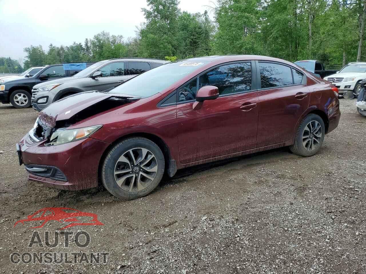 HONDA CIVIC 2013 - 2HGFB2F5XDH034534