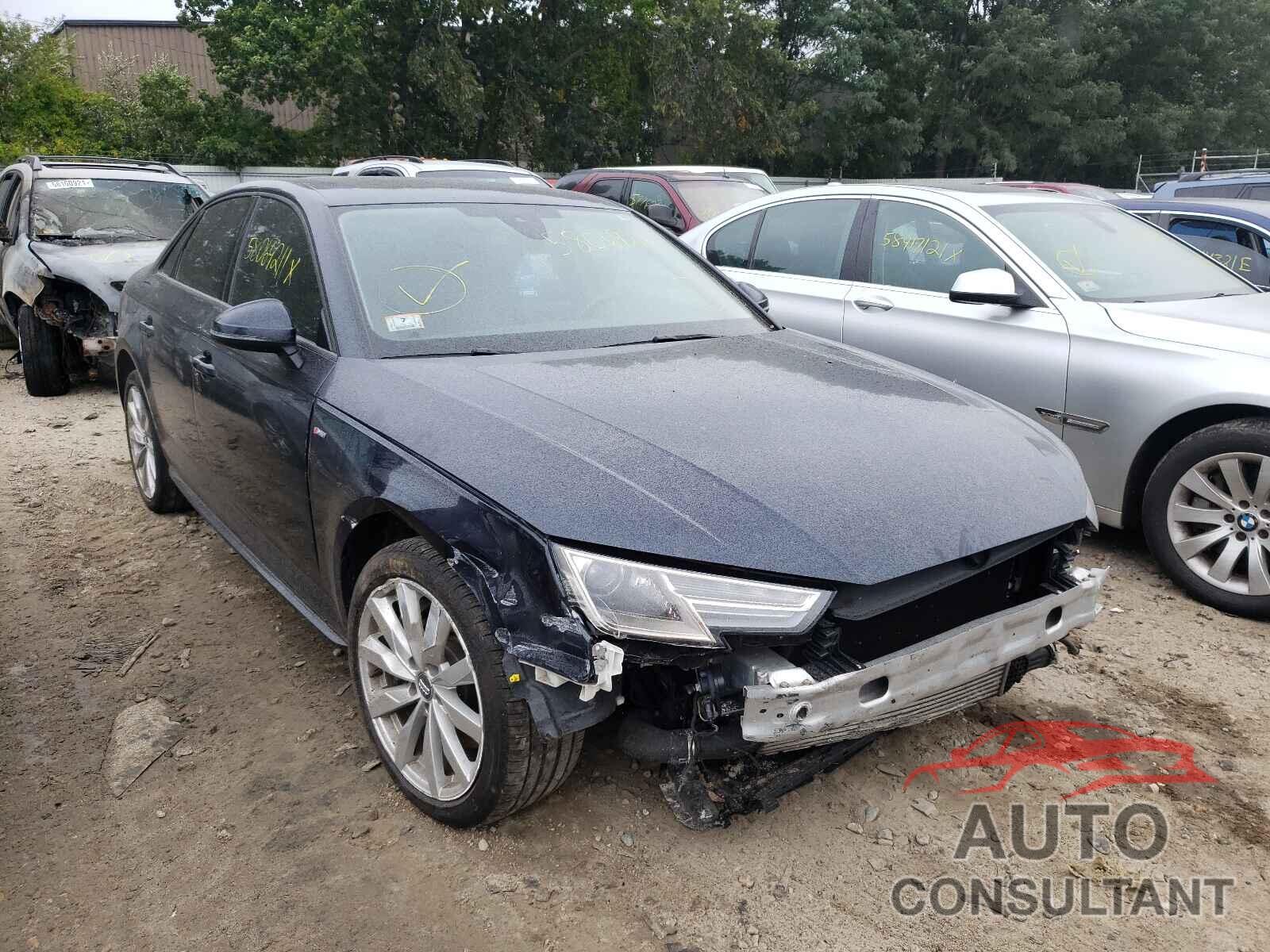 AUDI A4 2018 - WAUDNAF48JA038703