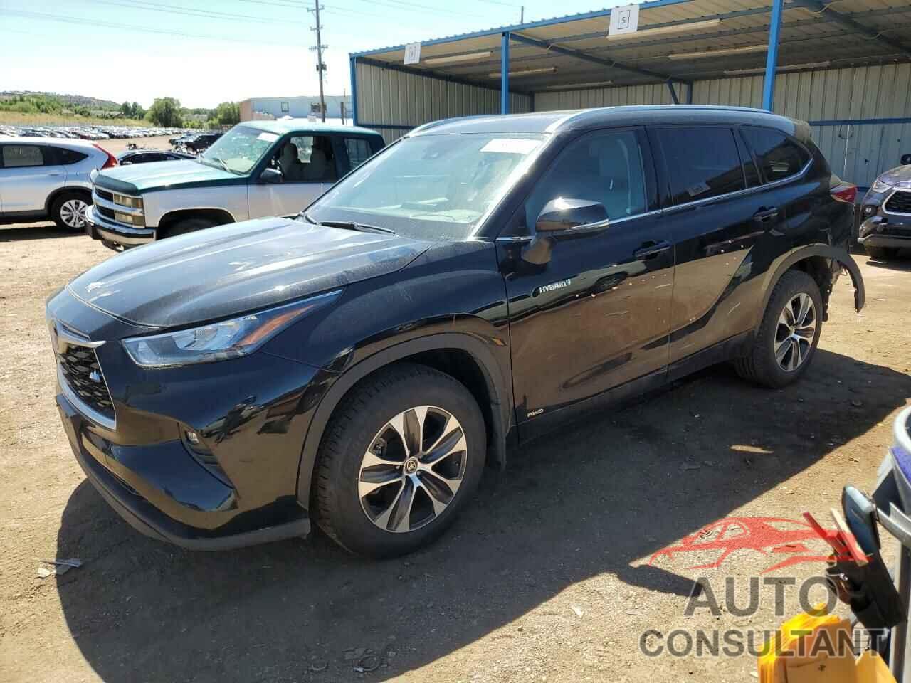 TOYOTA HIGHLANDER 2020 - 5TDHBRCH7LS504498