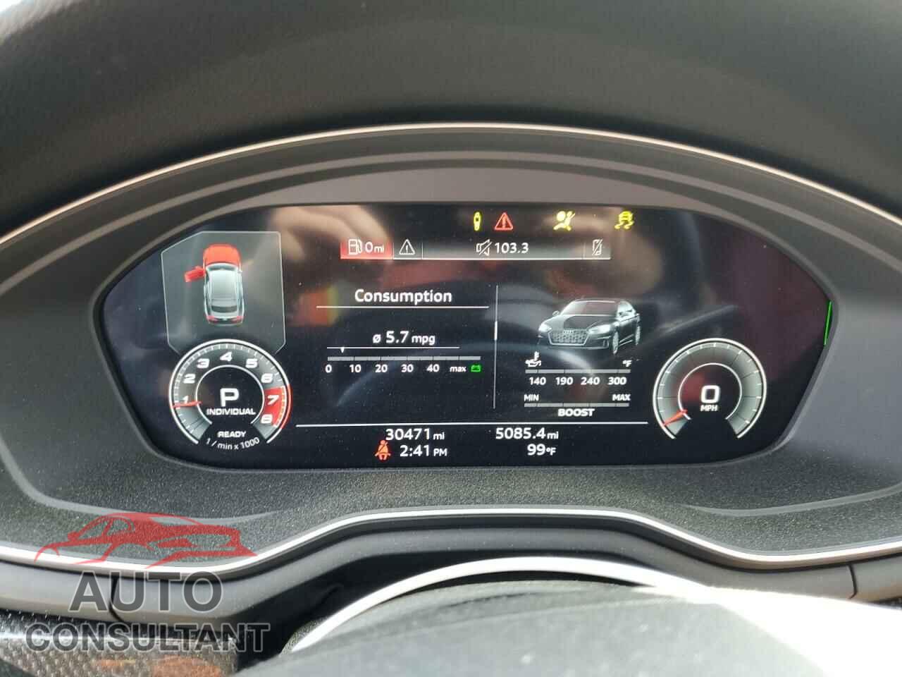 AUDI S5/RS5 2021 - WAUC4CF5XMA013762