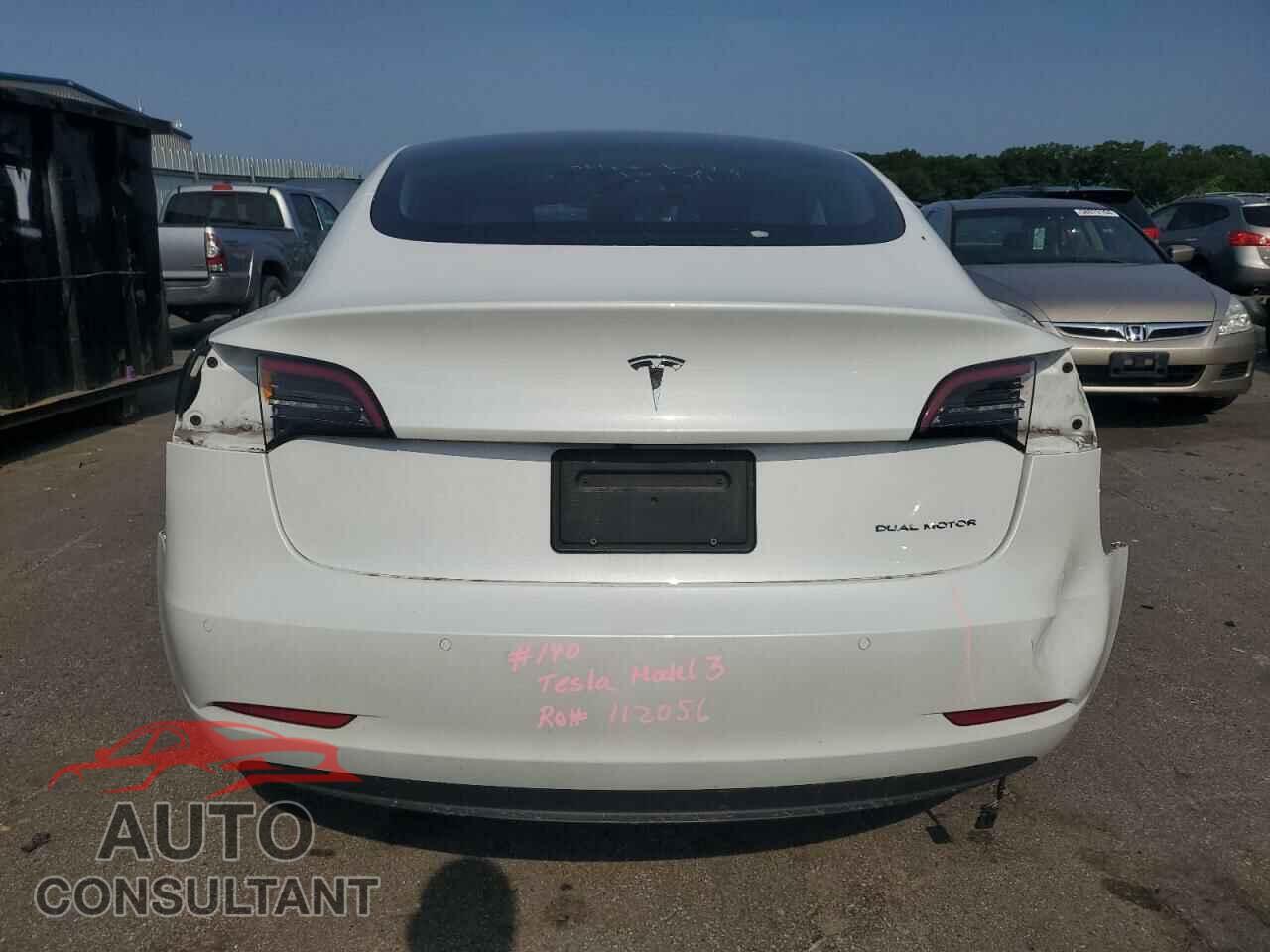 TESLA MODEL 3 2021 - 5YJ3E1EB8MF054491
