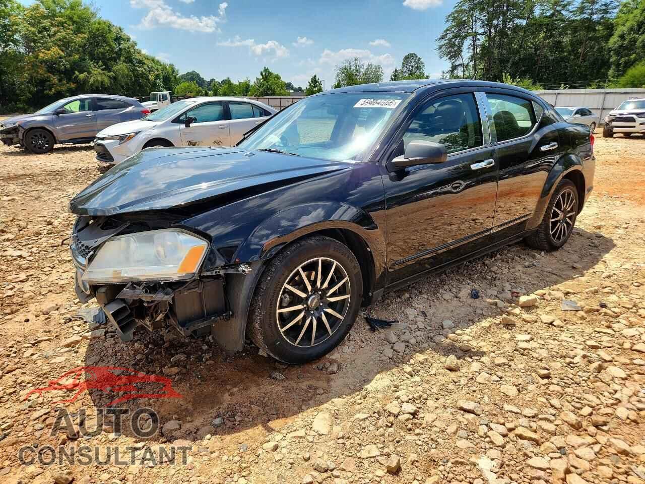 DODGE AVENGER 2012 - 1C3CDZCB7CN157314