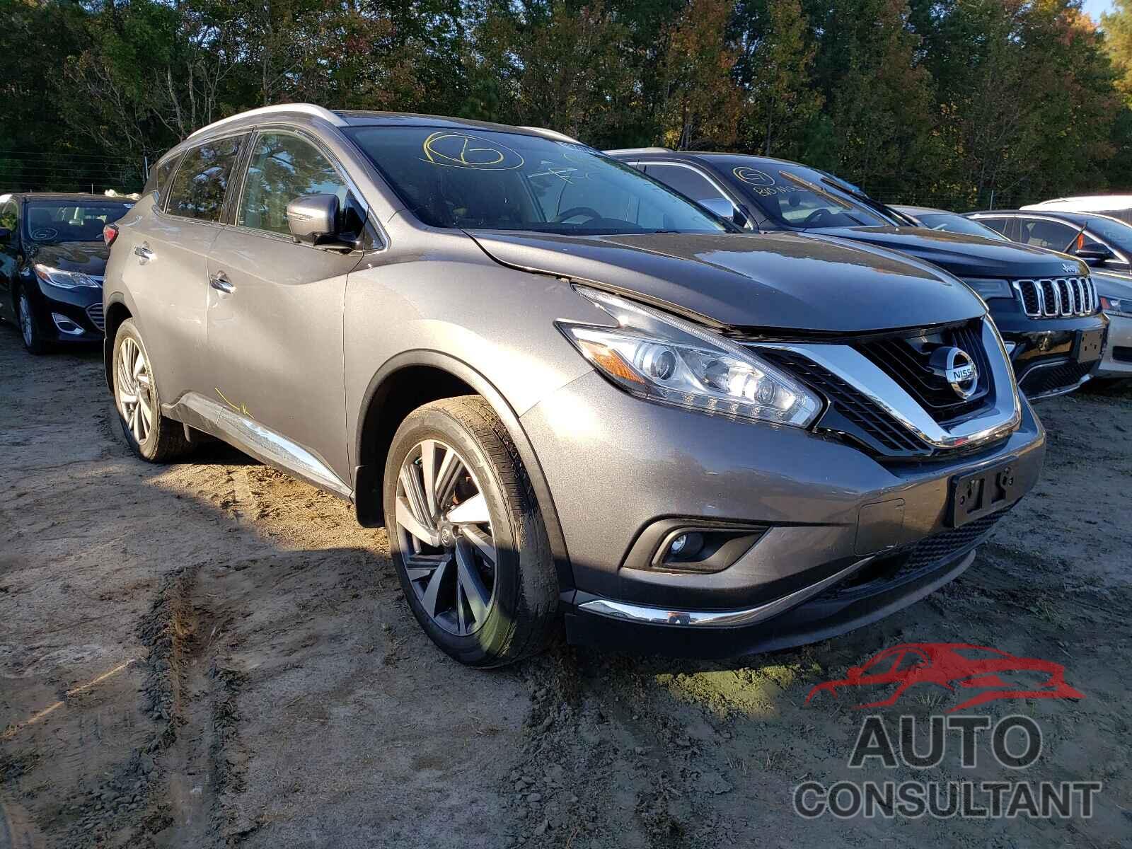 NISSAN MURANO 2018 - 5N1AZ2MG6JN190397