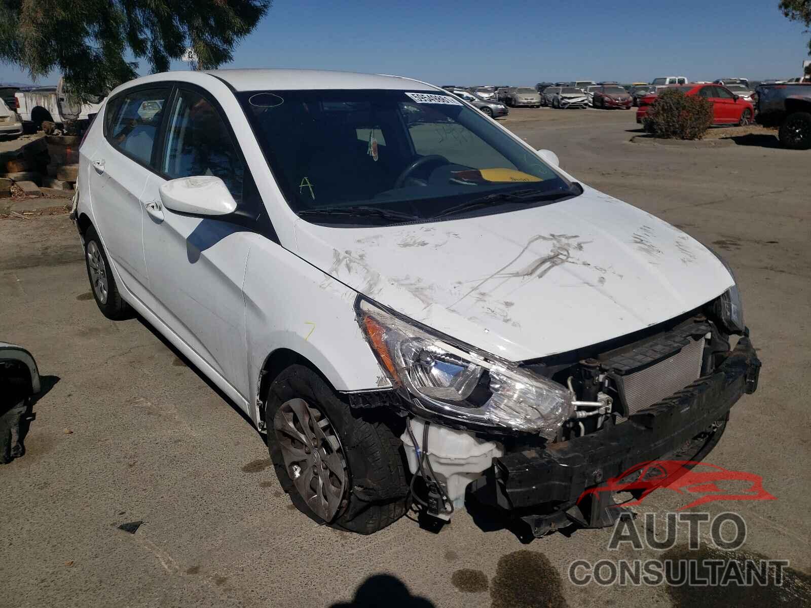 HYUNDAI ACCENT 2016 - KMHCT5AE8GU280244