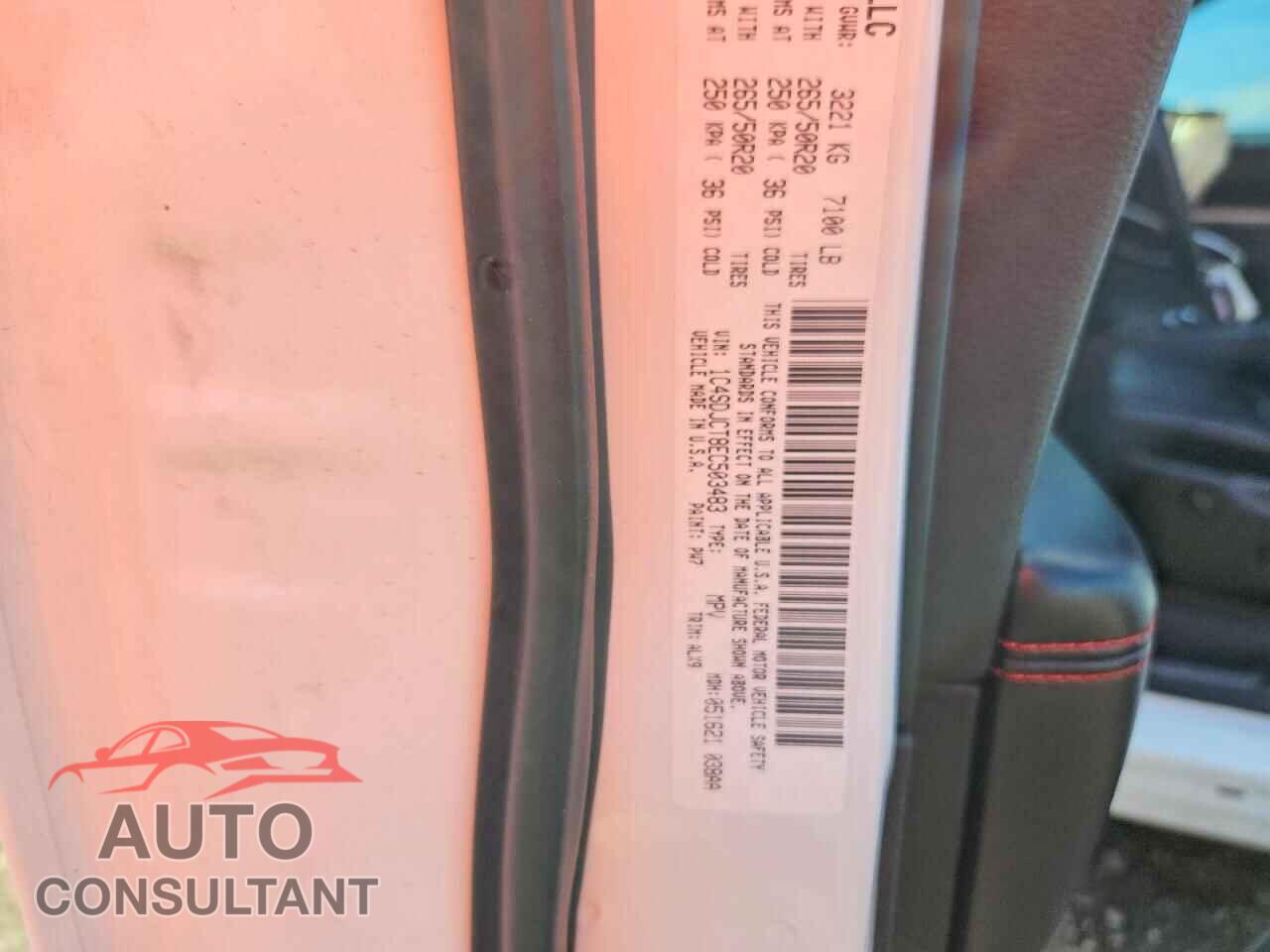DODGE DURANGO 2014 - 1C4SDJCT8EC503483