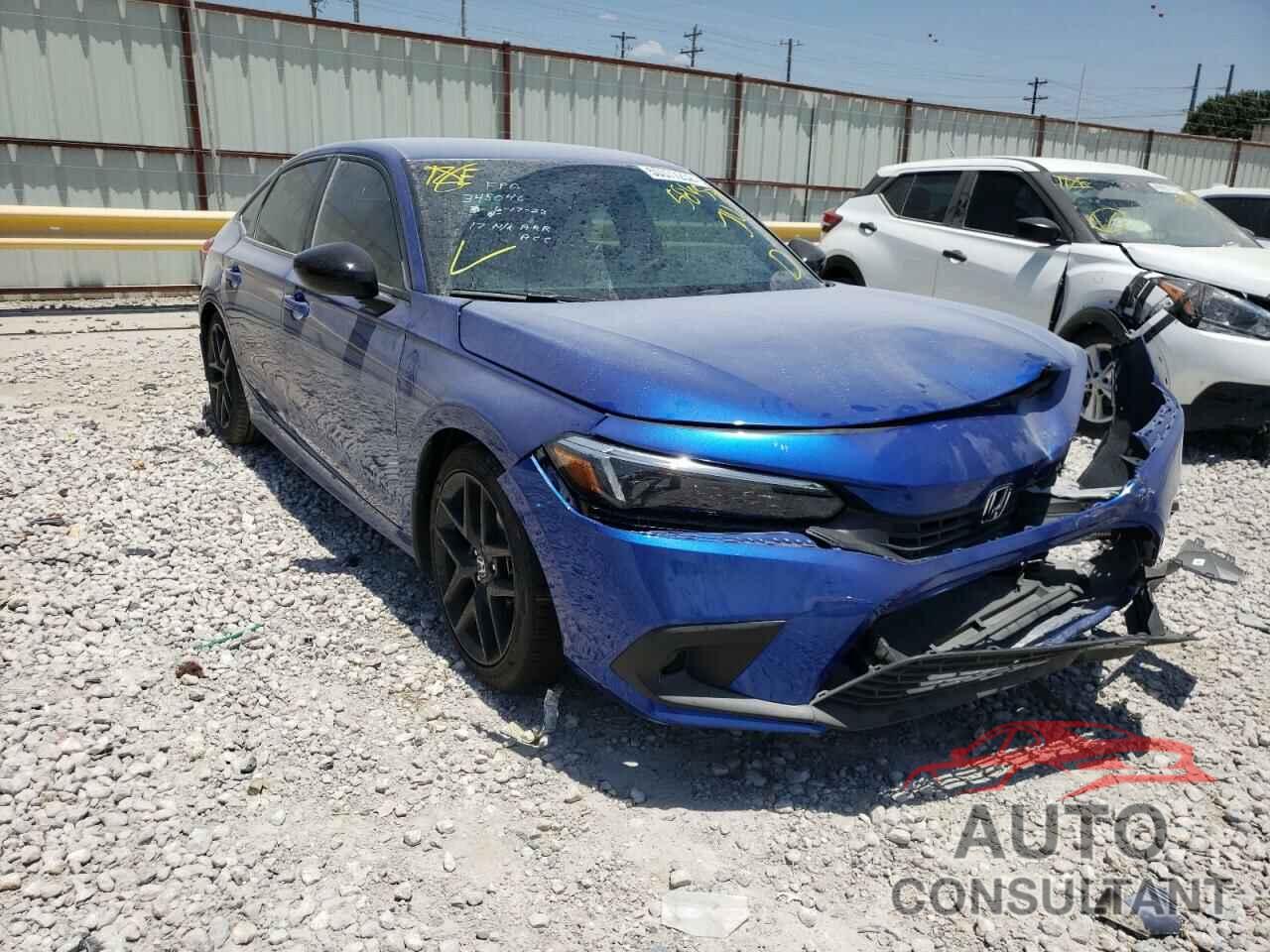 HONDA CIVIC 2022 - 2HGFE2F57NH586579