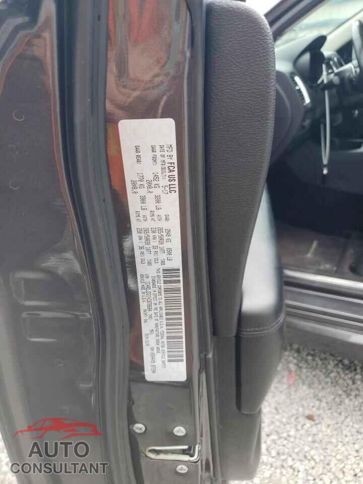 DODGE DURANGO 2017 - 1C4RDJDG1HC878684
