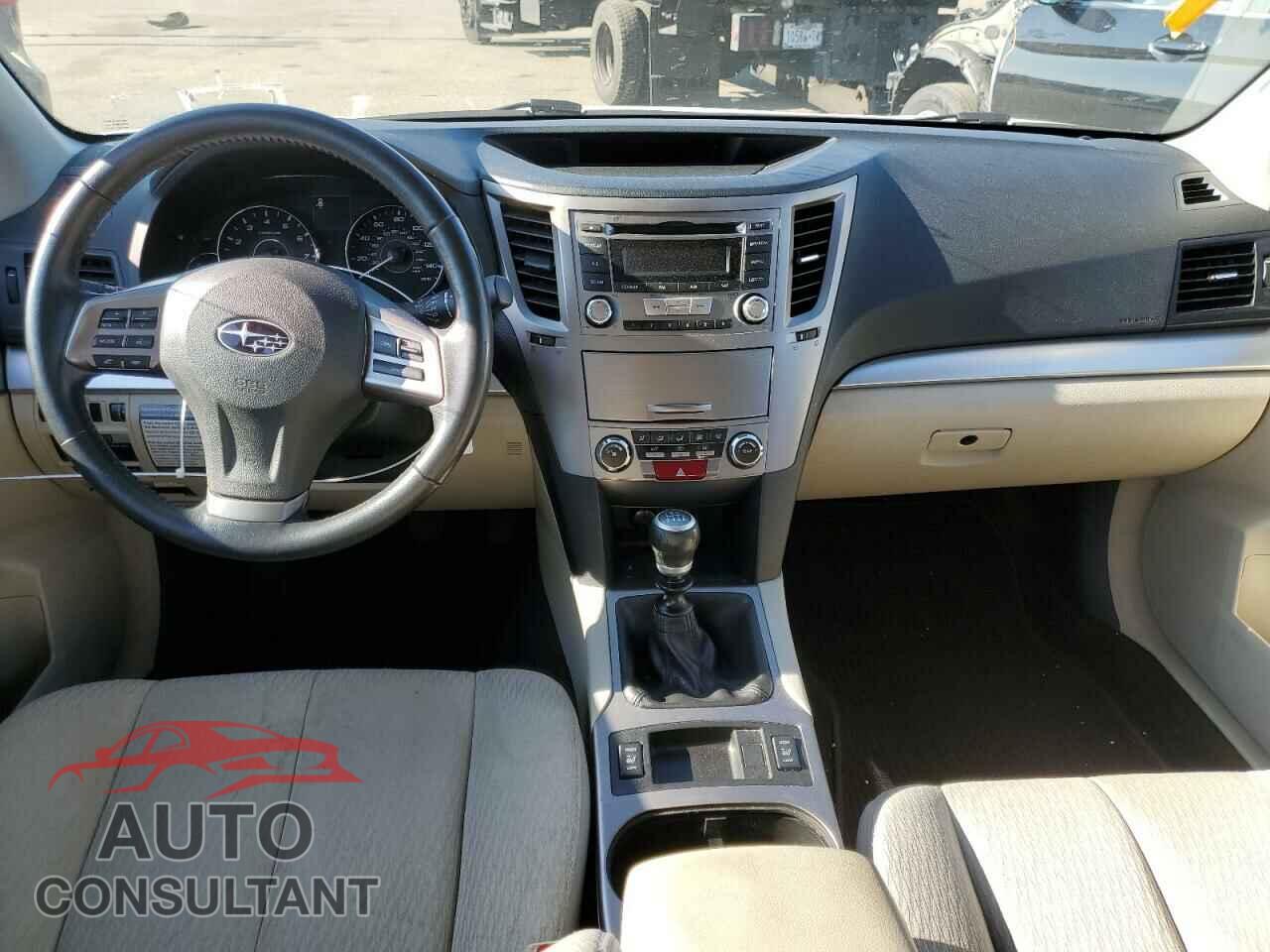 SUBARU OUTBACK 2012 - 4S4BRBCC6C1279030