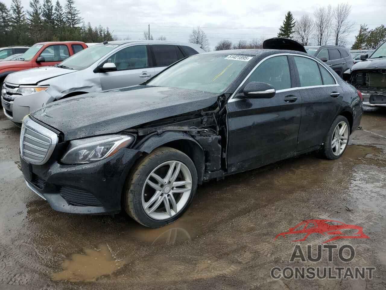 MERCEDES-BENZ C-CLASS 2015 - 55SWF4KB2FU085348