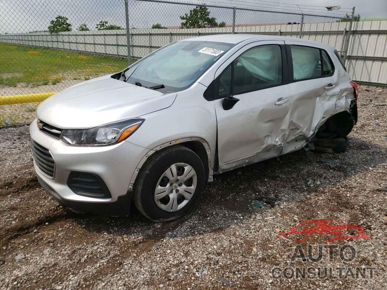 CHEVROLET TRAX 2018 - KL7CJKSB4JB621586