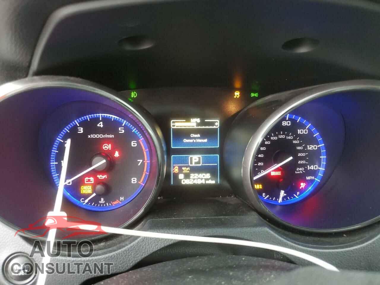 SUBARU OUTBACK 2018 - 4S4BSACCXJ3336183