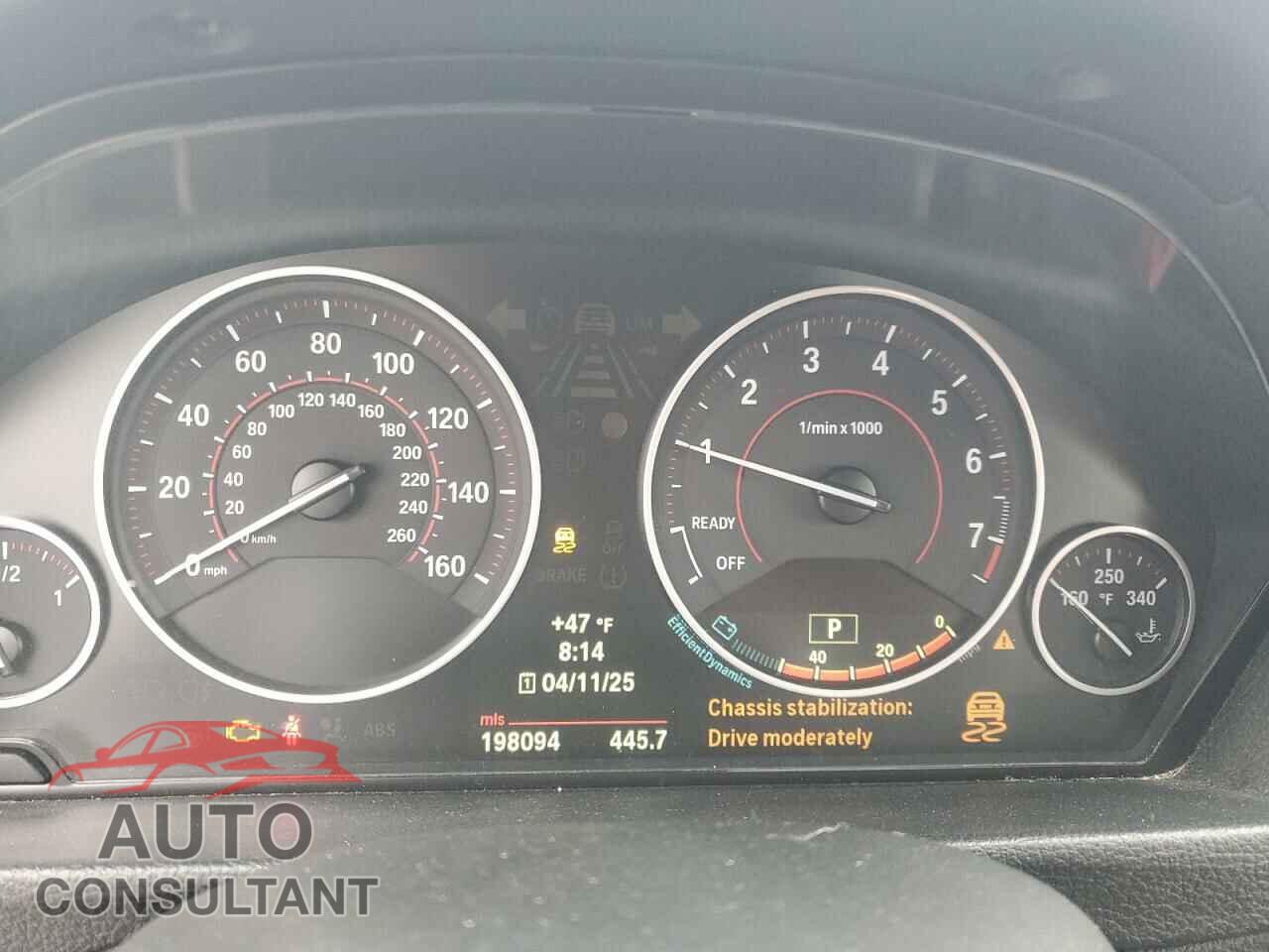 BMW 3 SERIES 2013 - WBA3B9G57DNR89935