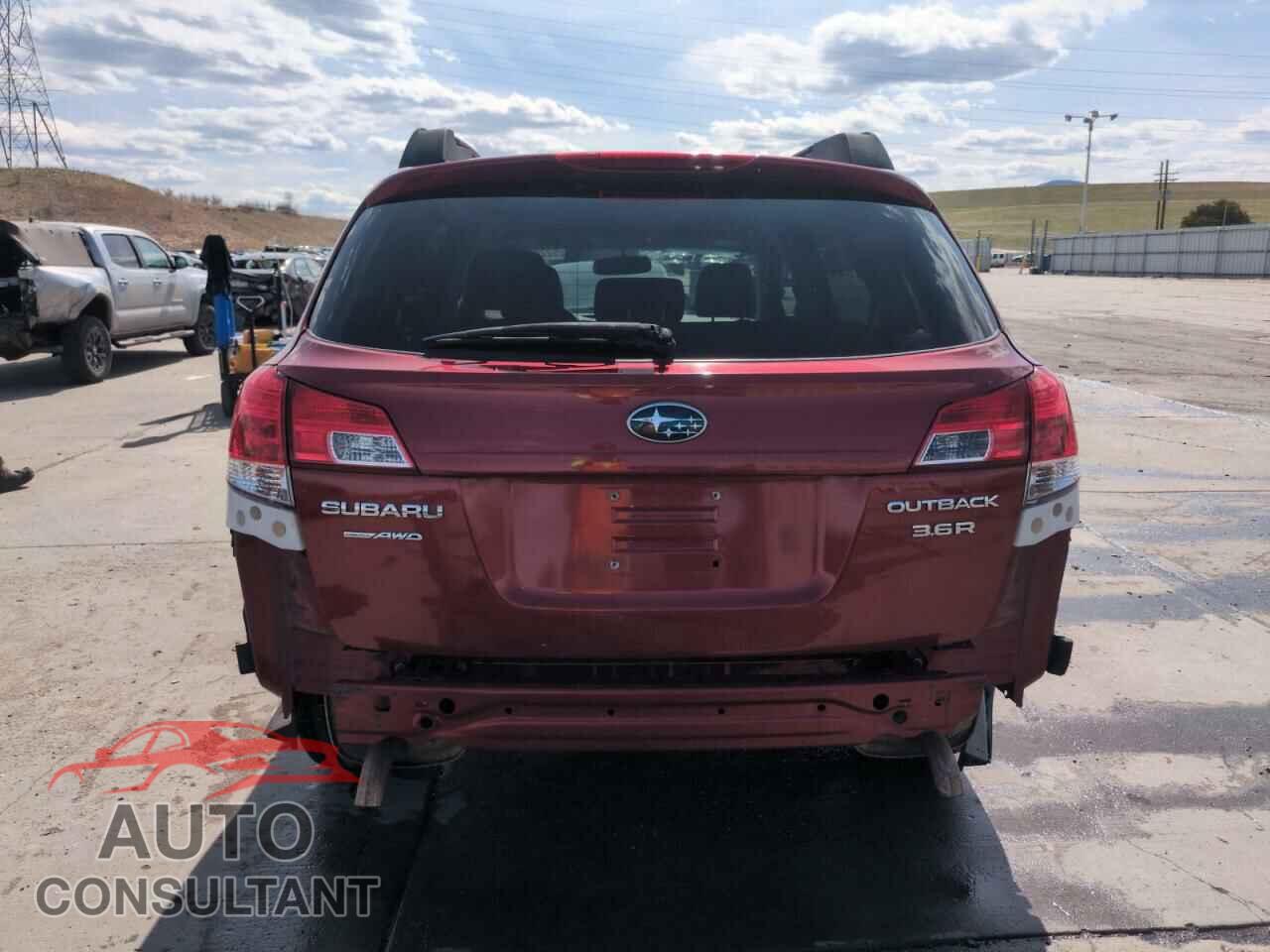 SUBARU OUTBACK 2012 - 4S4BRDCC0C2246305