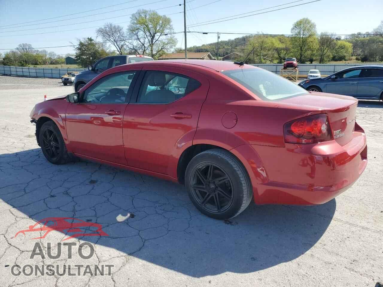 DODGE AVENGER 2012 - 1C3CDZAB9CN199616