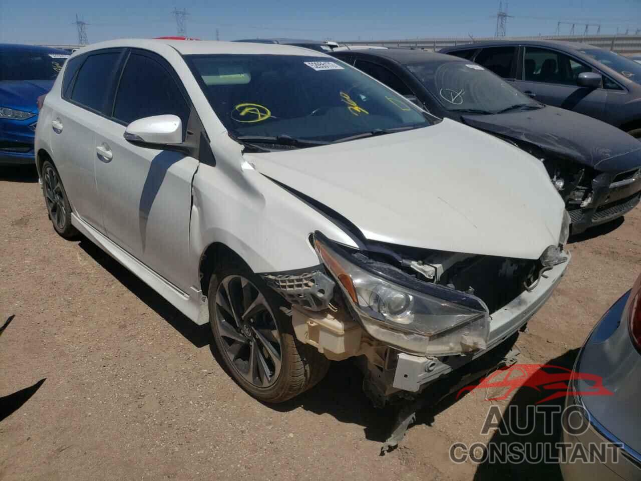 TOYOTA SCION 2016 - JTNKARJE1GJ506425