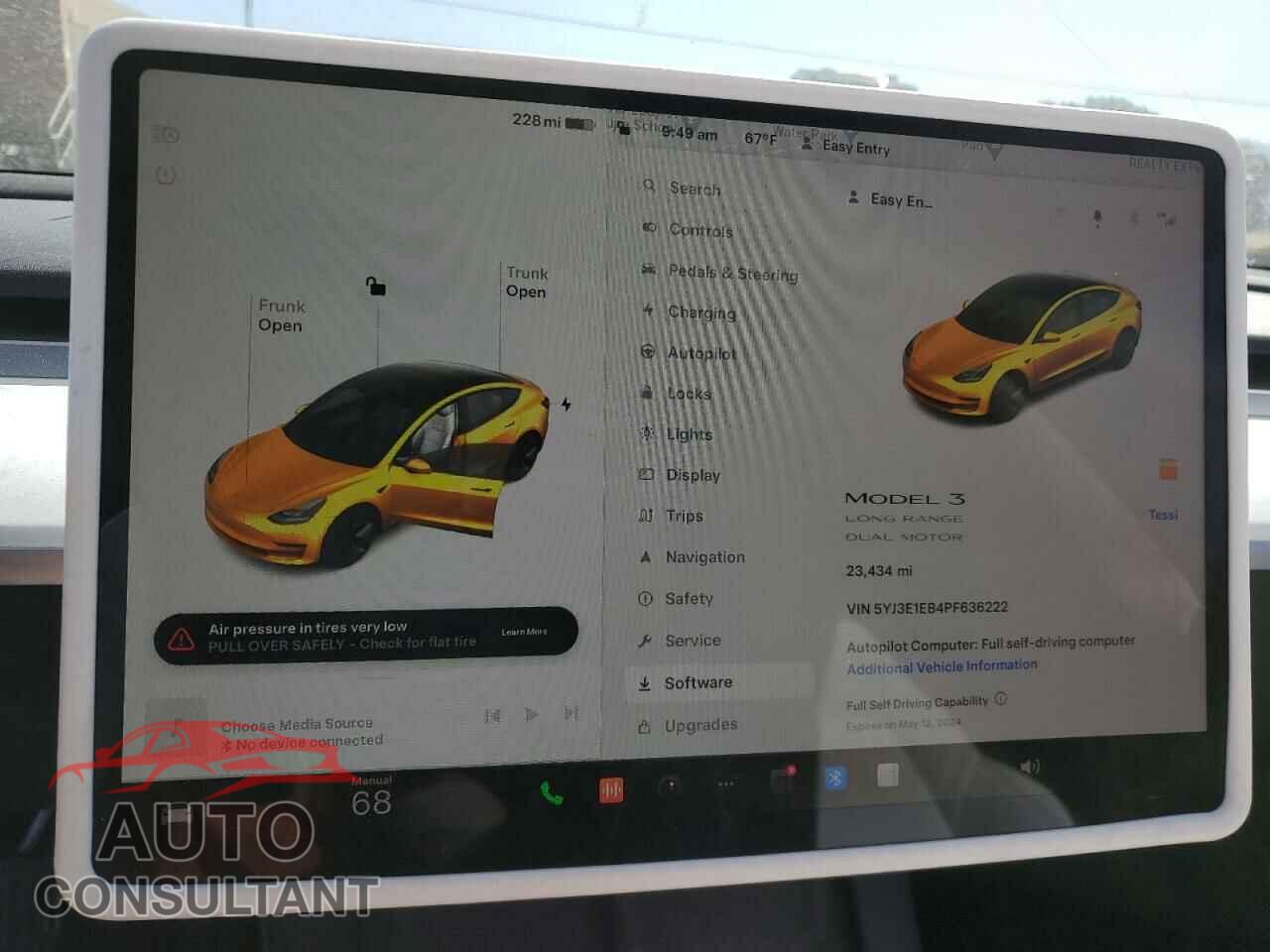 TESLA MODEL 3 2023 - 5YJ3E1EB4PF636222