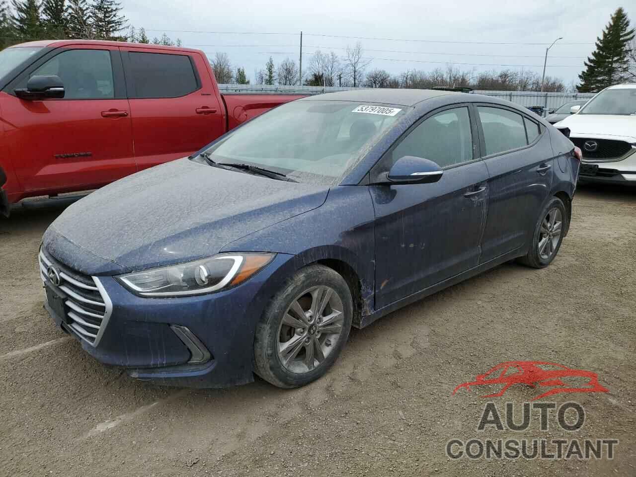 HYUNDAI ELANTRA 2018 - KMHD84LF2JU453866