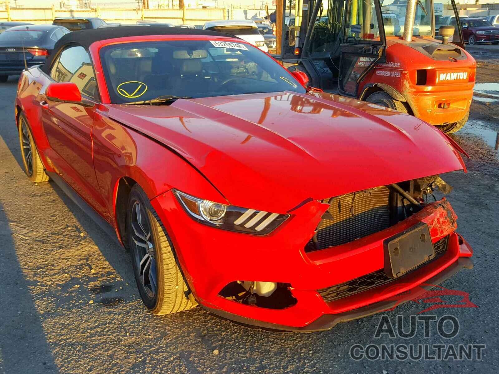 FORD MUSTANG 2017 - 1FATP8UH8H5231241