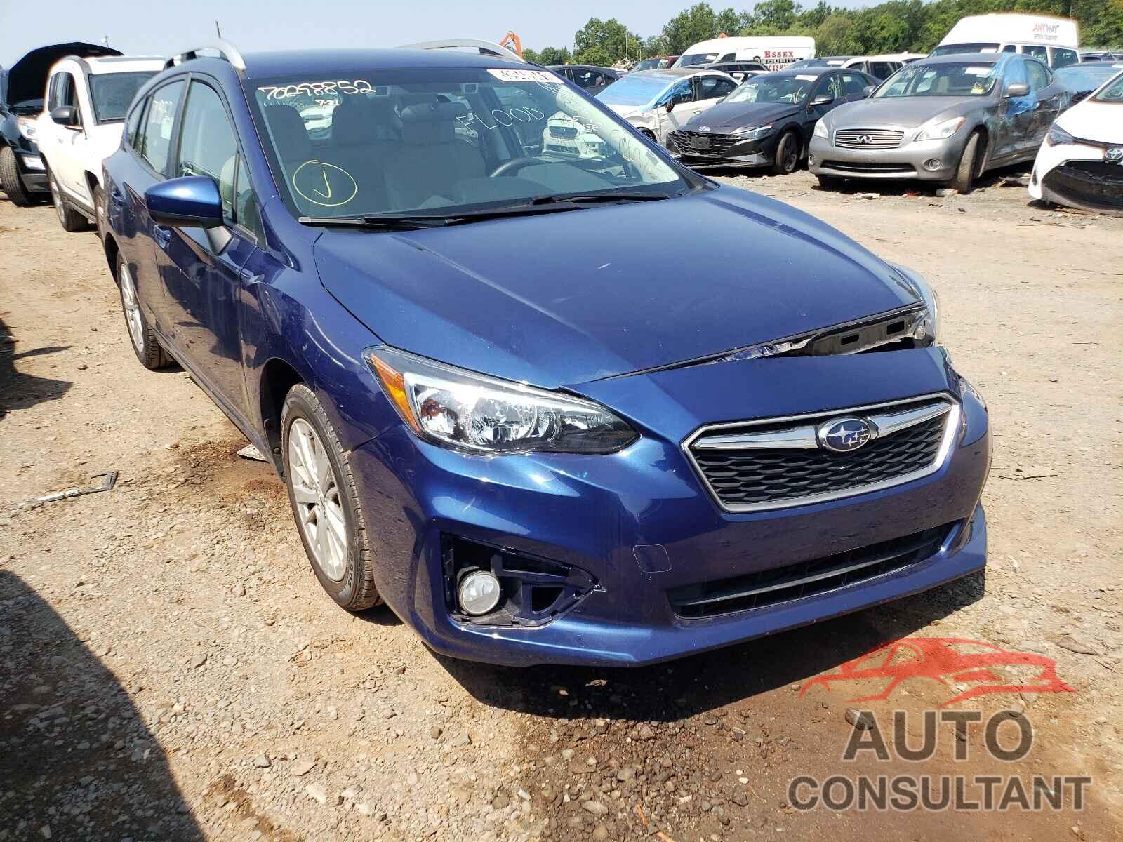 SUBARU IMPREZA 2018 - 4S3GTAD68J3739160