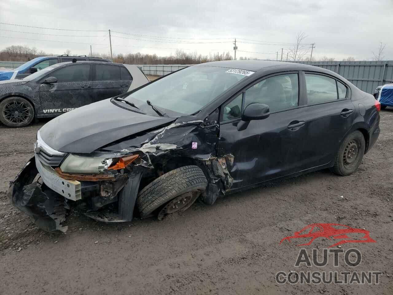 HONDA CIVIC 2012 - 2HGFB2F47CH118316