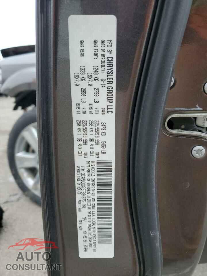 DODGE JOURNEY 2014 - 3C4PDCDG7ET304075