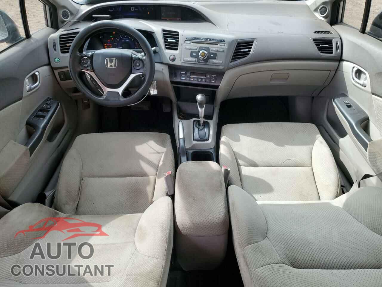 HONDA CIVIC 2012 - JHMFB4F24CS007934