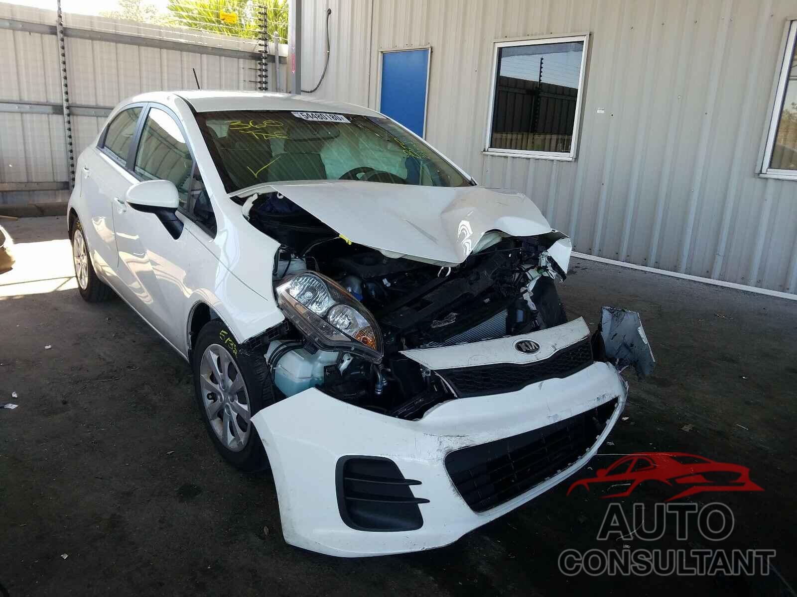 KIA RIO 2016 - KNADM5A34G6652295