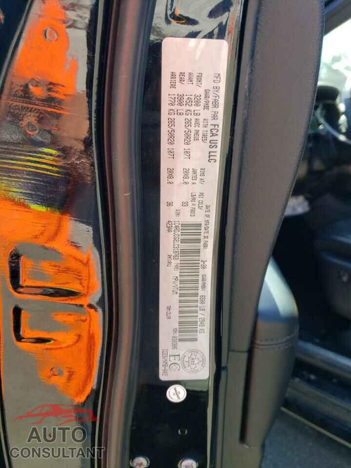 DODGE DURANGO 2020 - 1C4RDJDG2LC318763