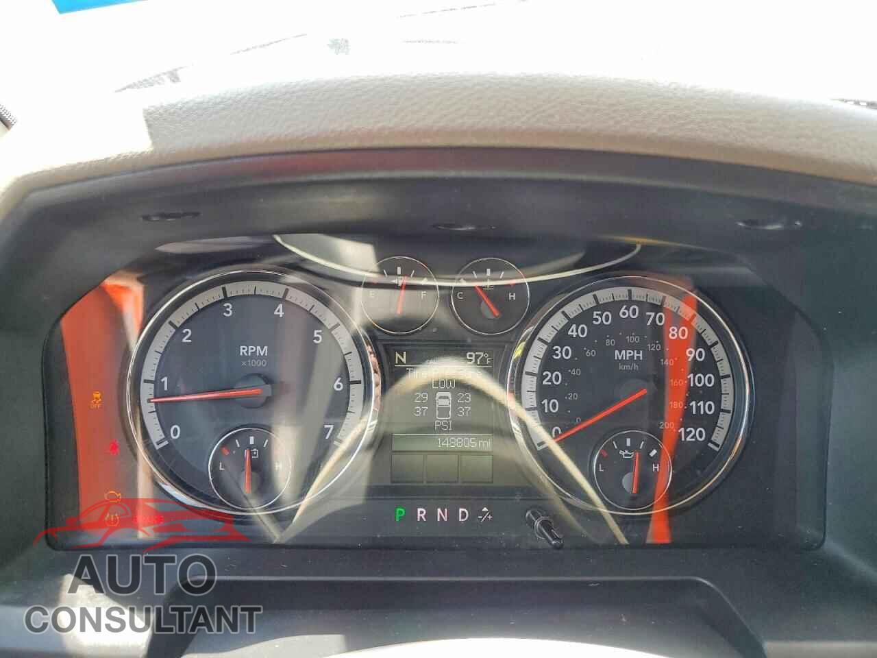 DODGE RAM 1500 2012 - 1C6RD7GP6CS118982