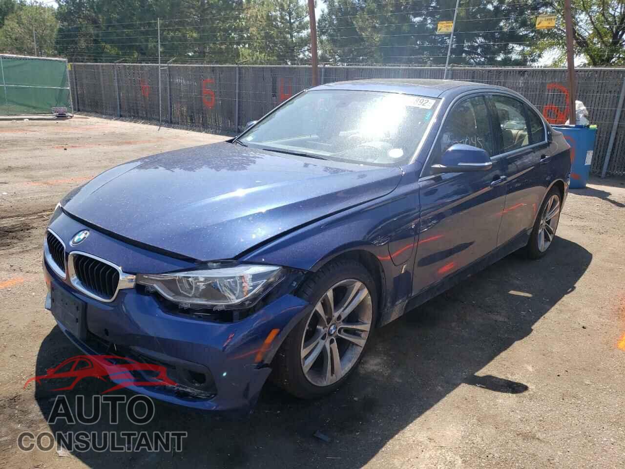 BMW 3 SERIES 2018 - WBA8E1C54JA756862