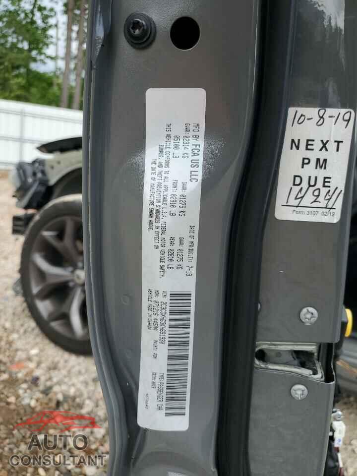 DODGE CHARGER 2019 - 2C3CDXHG3KH691930