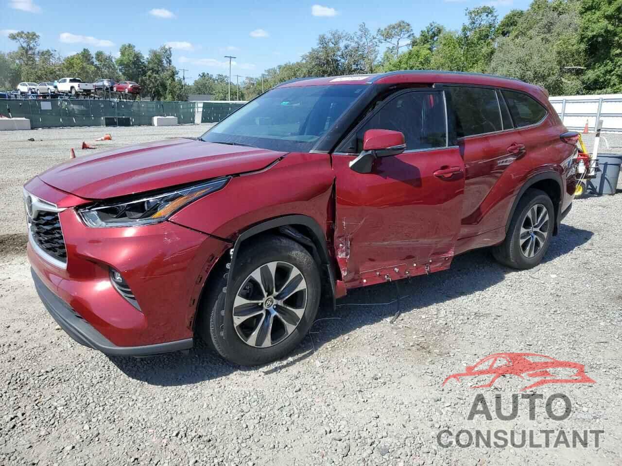 TOYOTA HIGHLANDER 2021 - 5TDGZRBH5MS056577