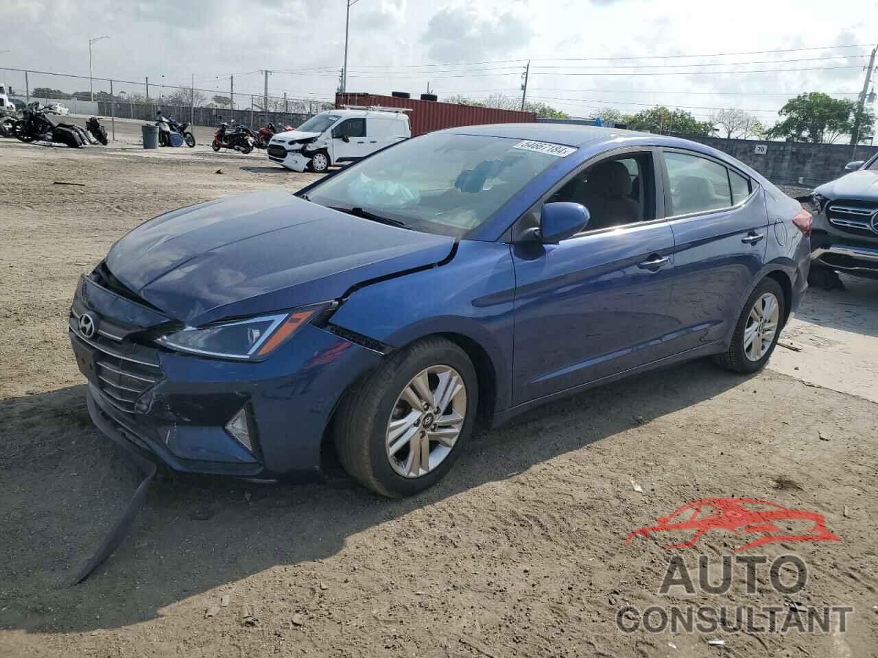 HYUNDAI ELANTRA 2019 - 5NPD84LF4KH482995