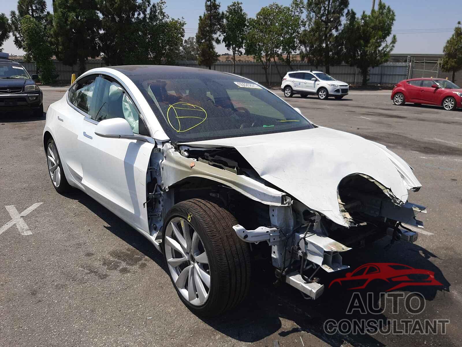 TESLA MODEL 3 2018 - 5YJ3E1EA7JF038821