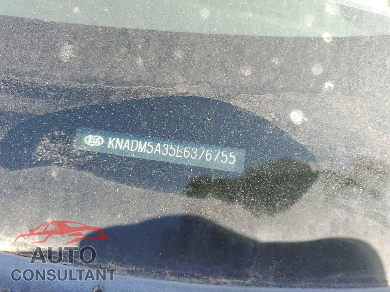 KIA RIO 2014 - KNADM5A35E6376755