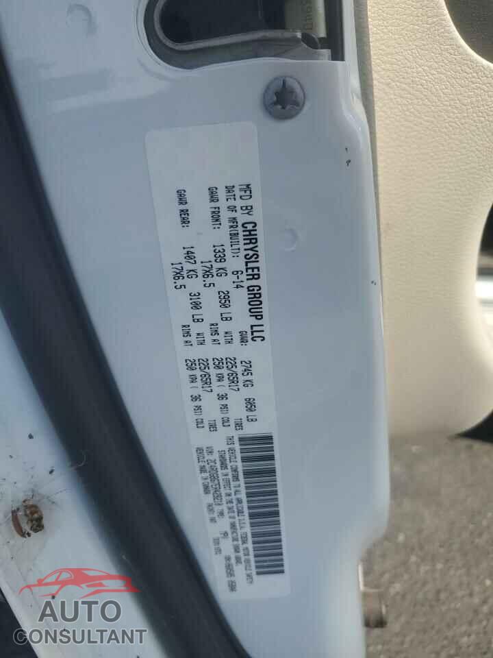 DODGE CARAVAN 2014 - 2C4RDGBG7ER428210