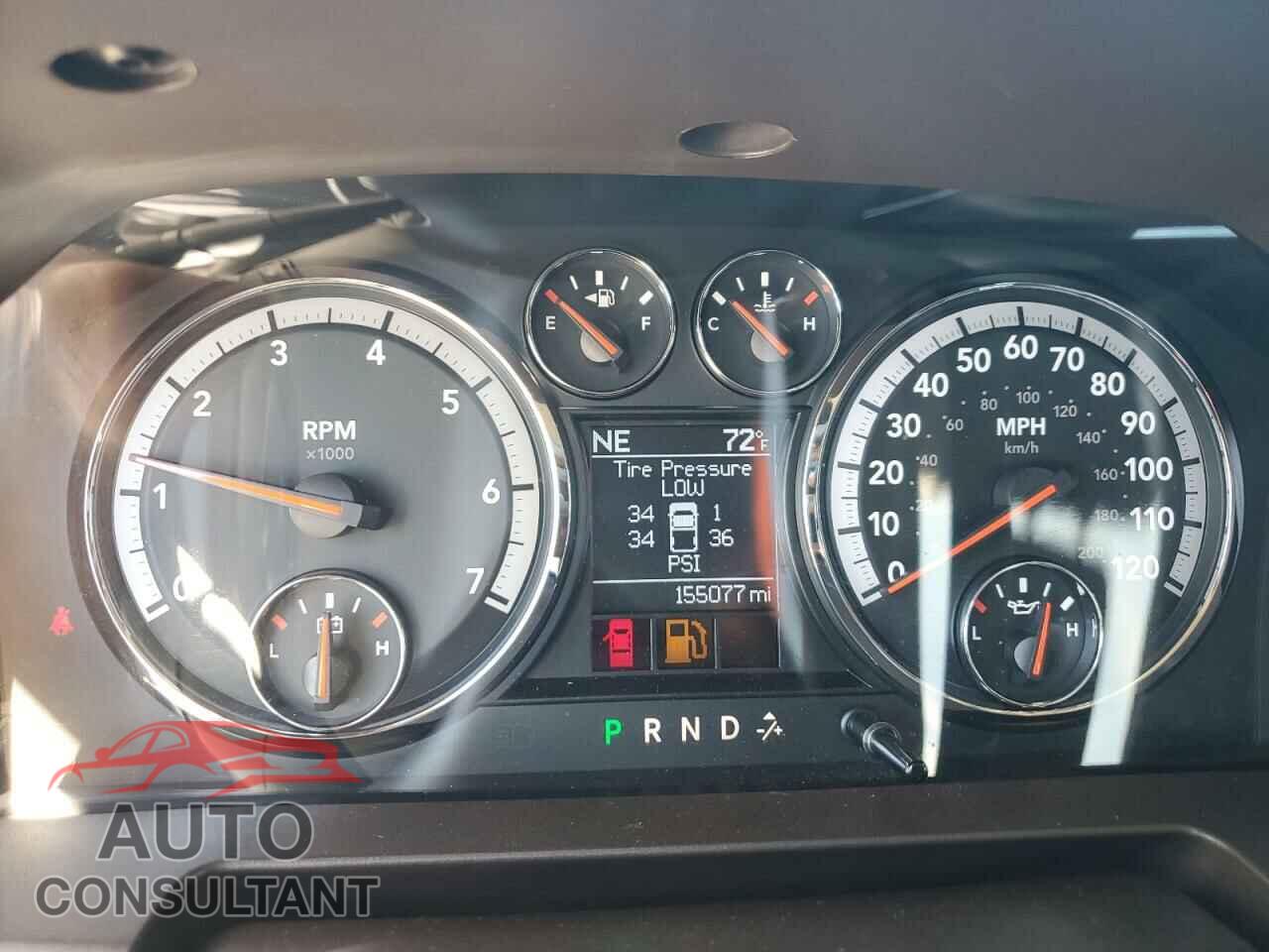 DODGE RAM 1500 2012 - 1C6RD6LT9CS297807
