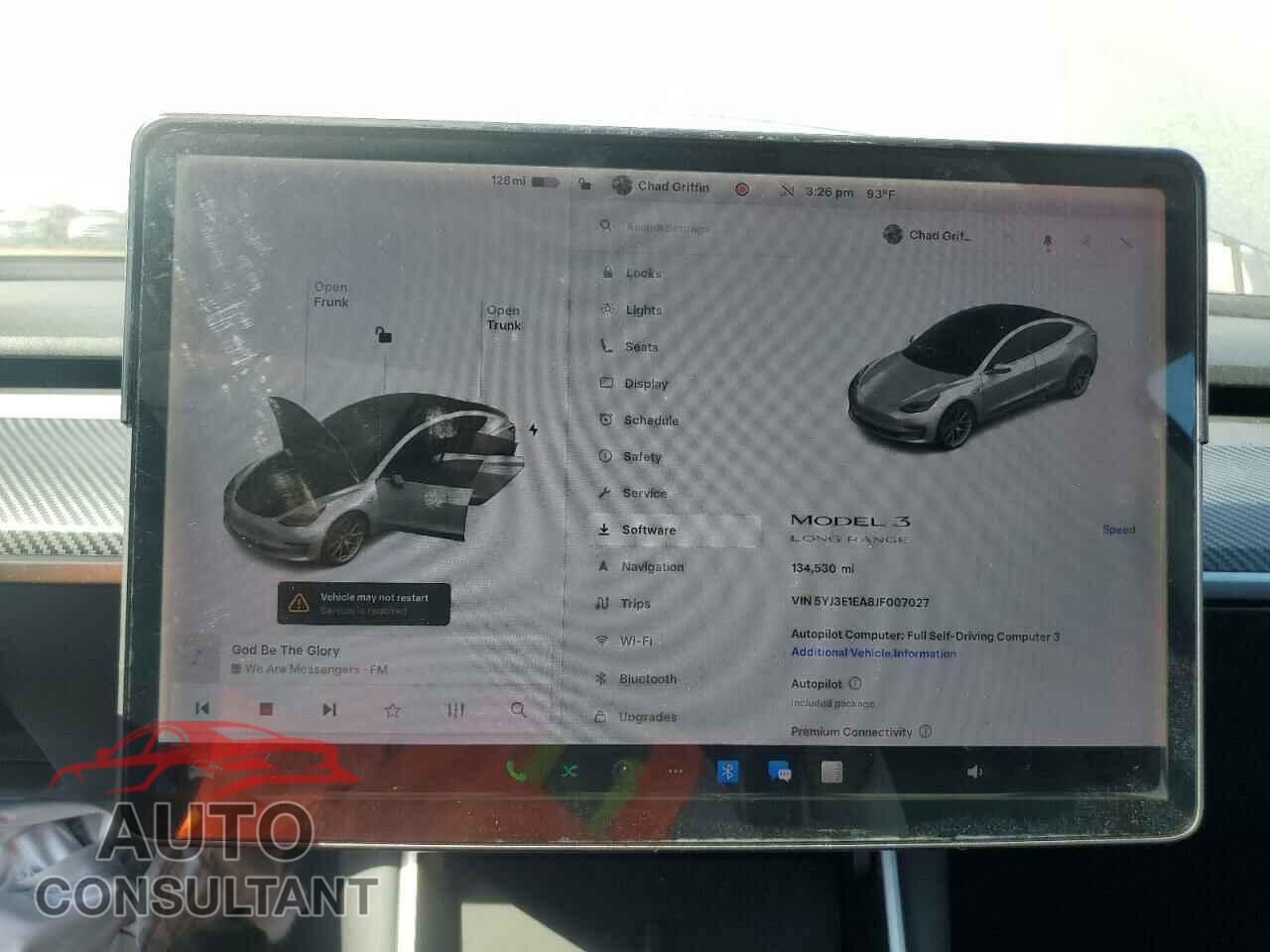 TESLA MODEL 3 2018 - 5YJ3E1EA8JF007027