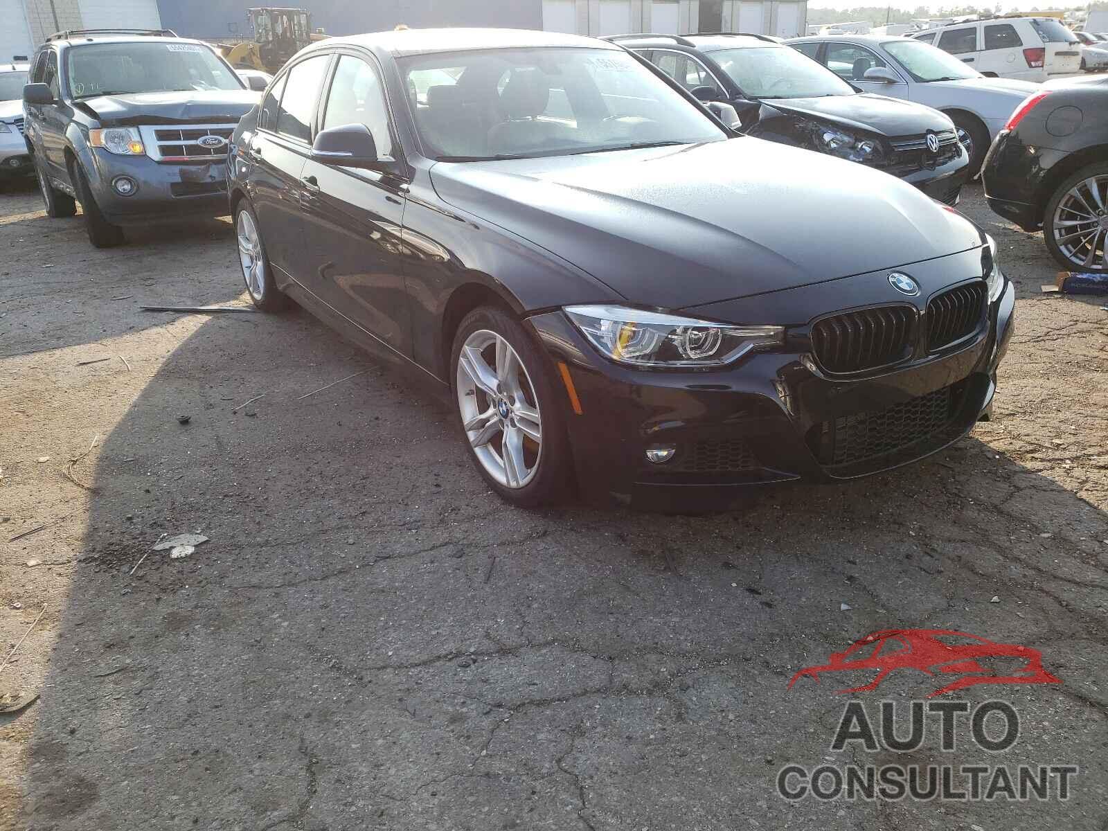 BMW 3 SERIES 2017 - WBA8B7G3XHNU38185