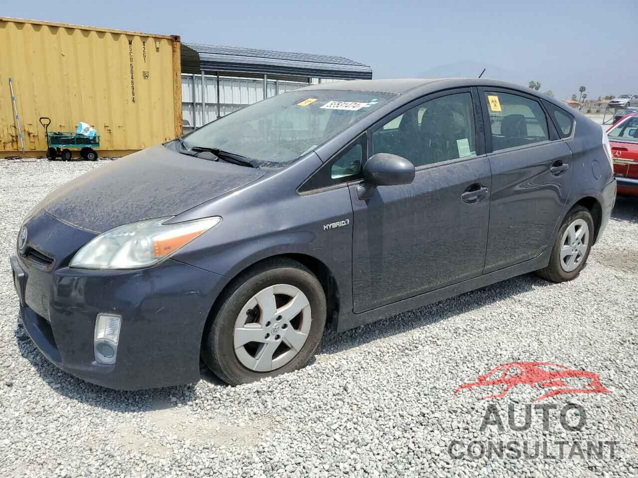 TOYOTA PRIUS 2011 - JTDKN3DU3B5329905